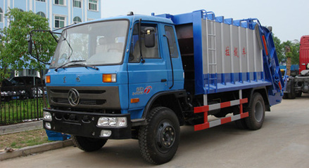 隨州垃圾車銷售點代理商現車供應，湖北程力專用汽車展銷渠道